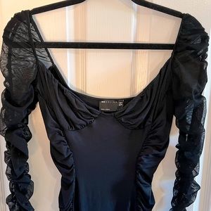 Navy blue ASOS dress